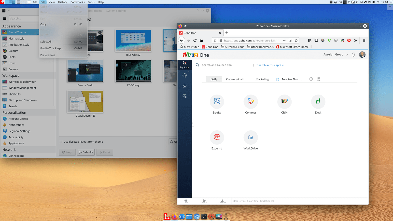 KDE Neon can be fully customised